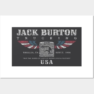 JACK BURTON TRUCKING - USA Posters and Art